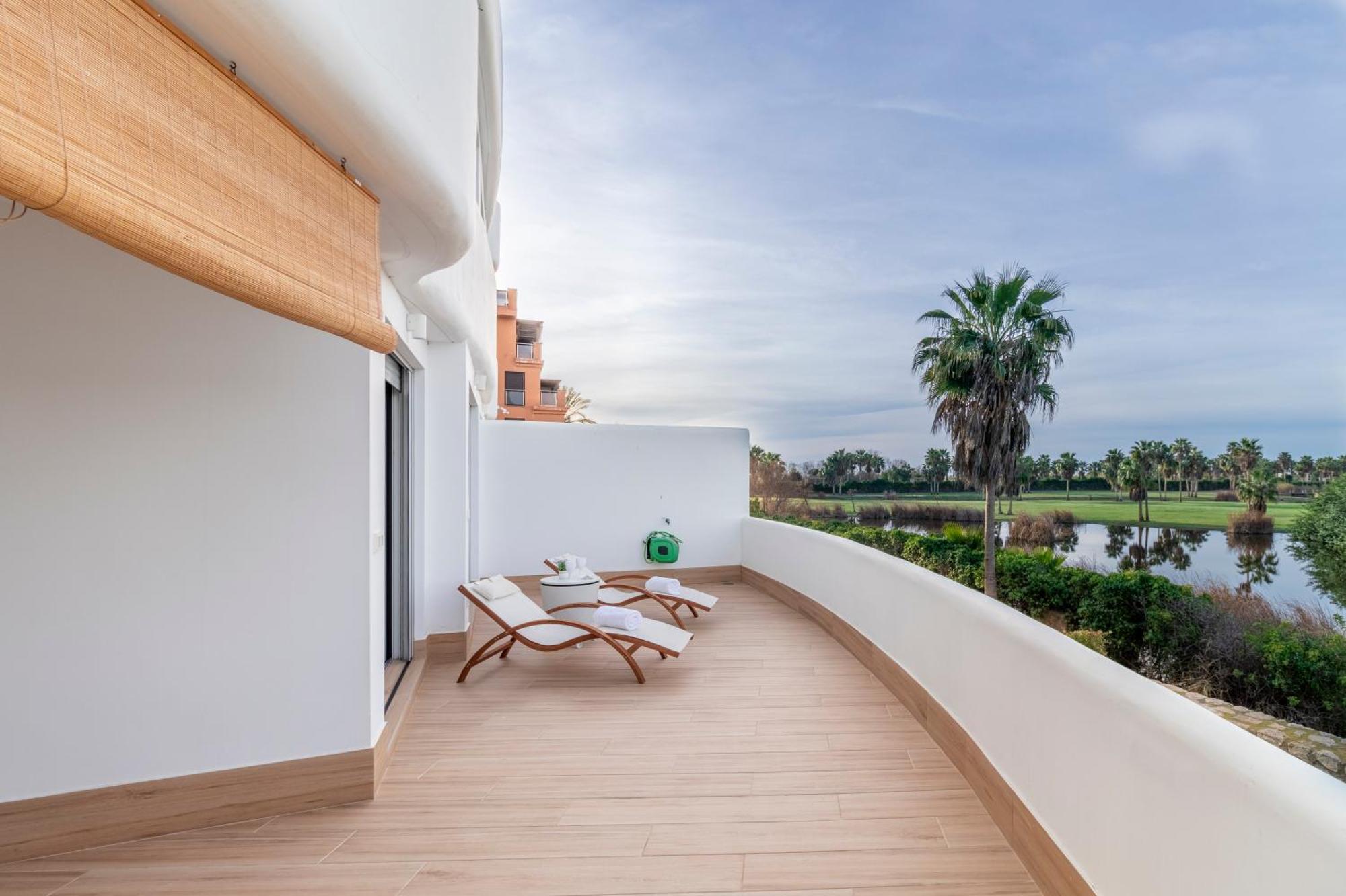 Rentitspain Apartamento Serena Terraza Con Vista A Golf 莫特里尔 外观 照片