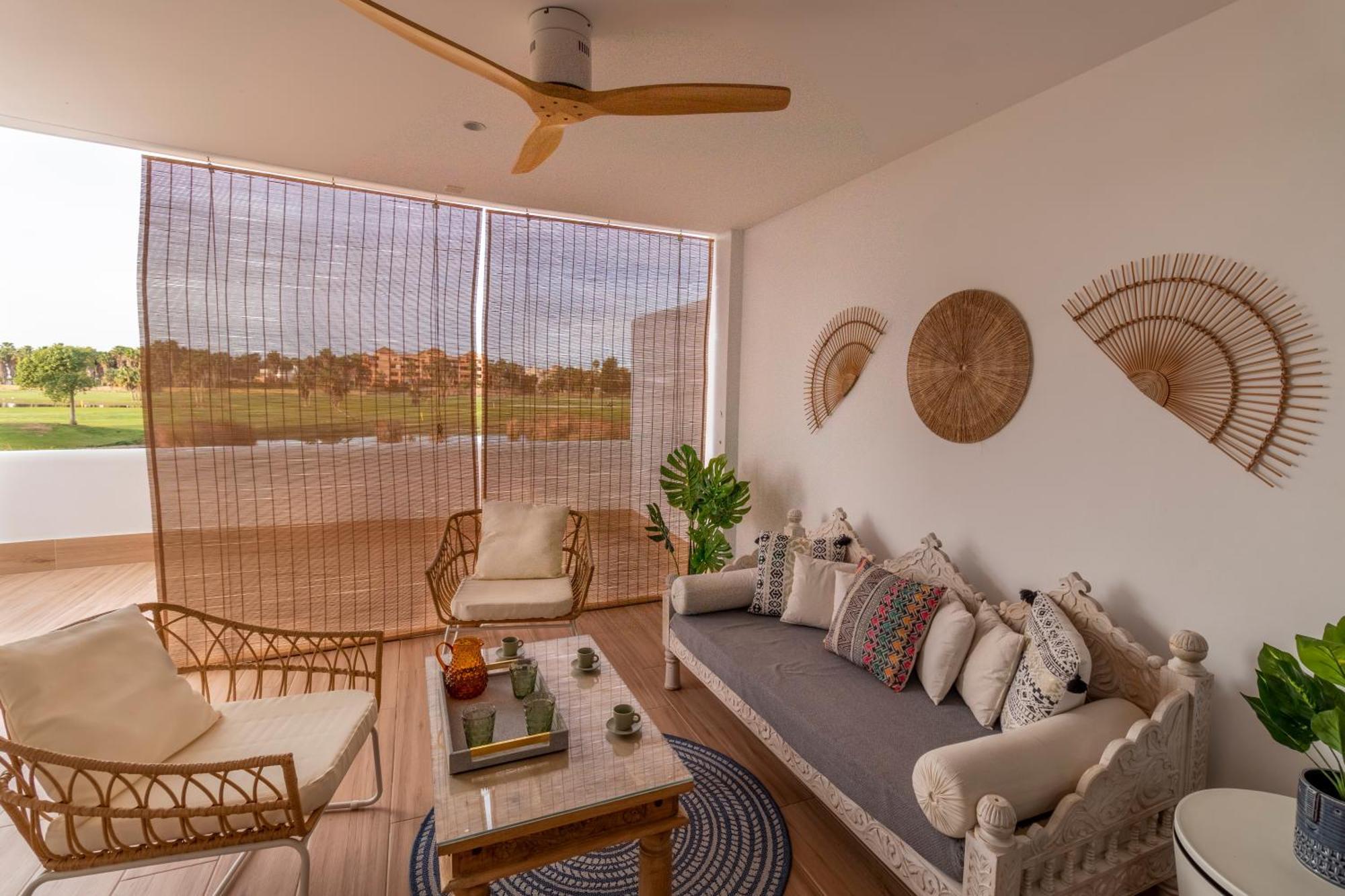 Rentitspain Apartamento Serena Terraza Con Vista A Golf 莫特里尔 外观 照片
